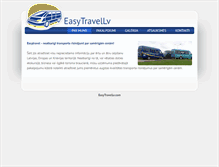 Tablet Screenshot of easytravellv.com